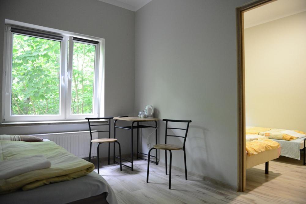 Hostel Zacisze Lesne Lidzbark Warmiński Exterior foto